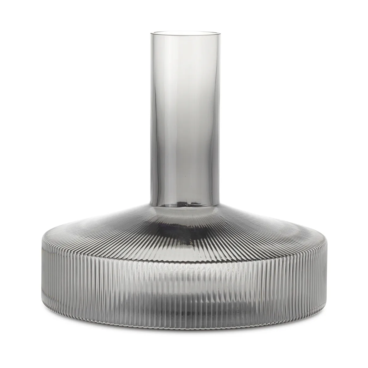 Ferm Living Ripple wine carafe Grey | Scandinavian Design | Wine carafes & Decanters | Grey