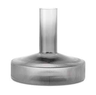 Ferm Living Ripple wine carafe Smoked Grey