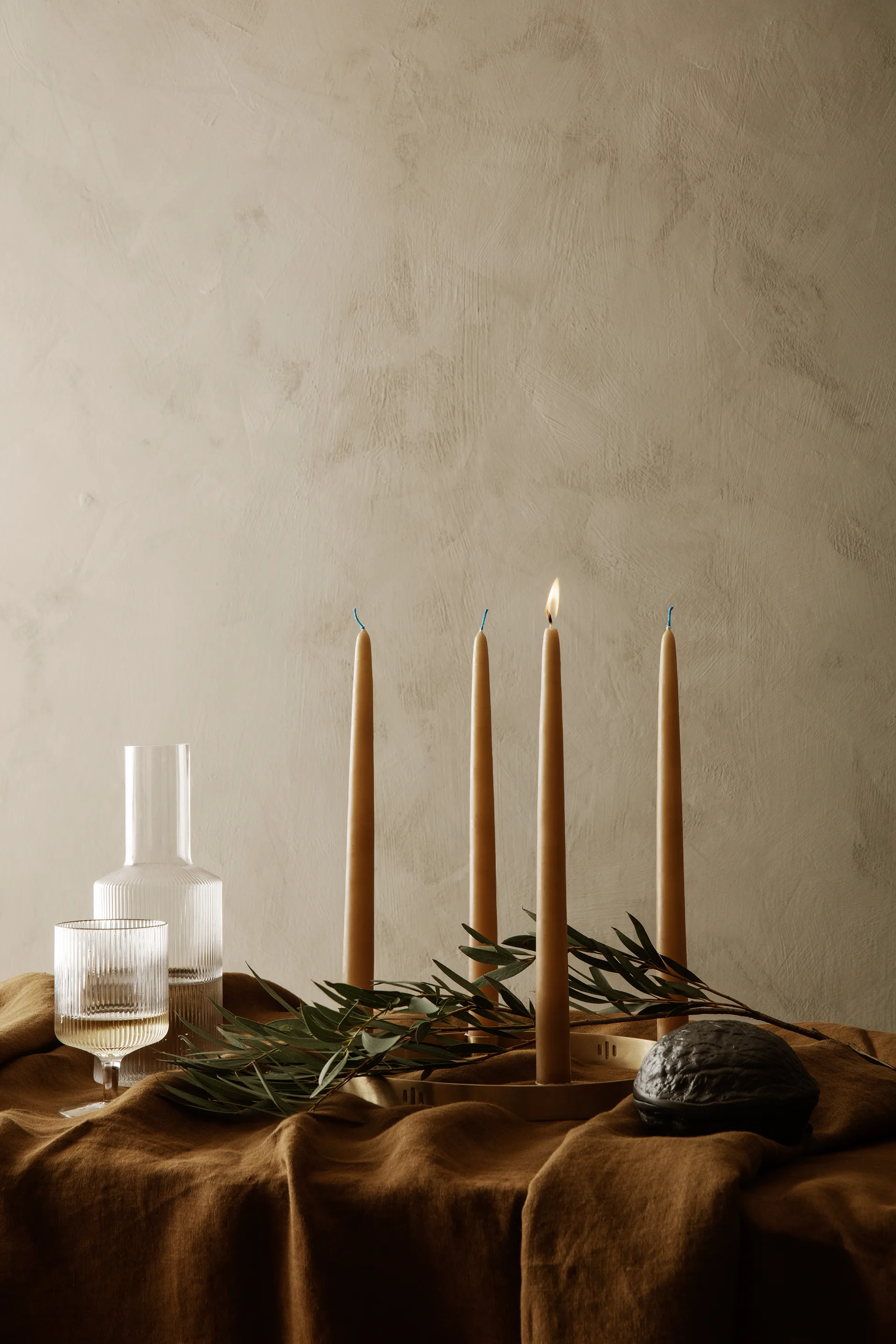 Ripple wine glass 2-pack, clear Ferm Living