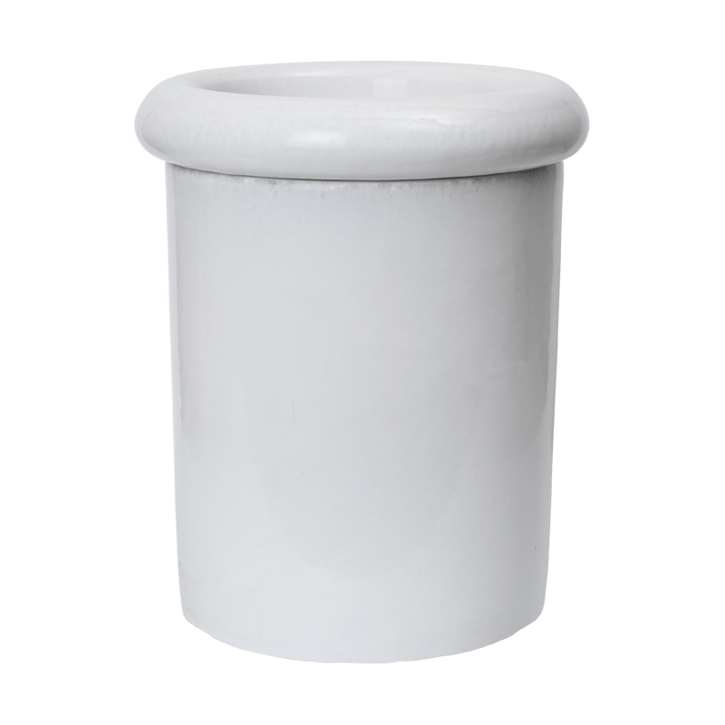 Ferm Living Rollo pot Ø31x36 cm White