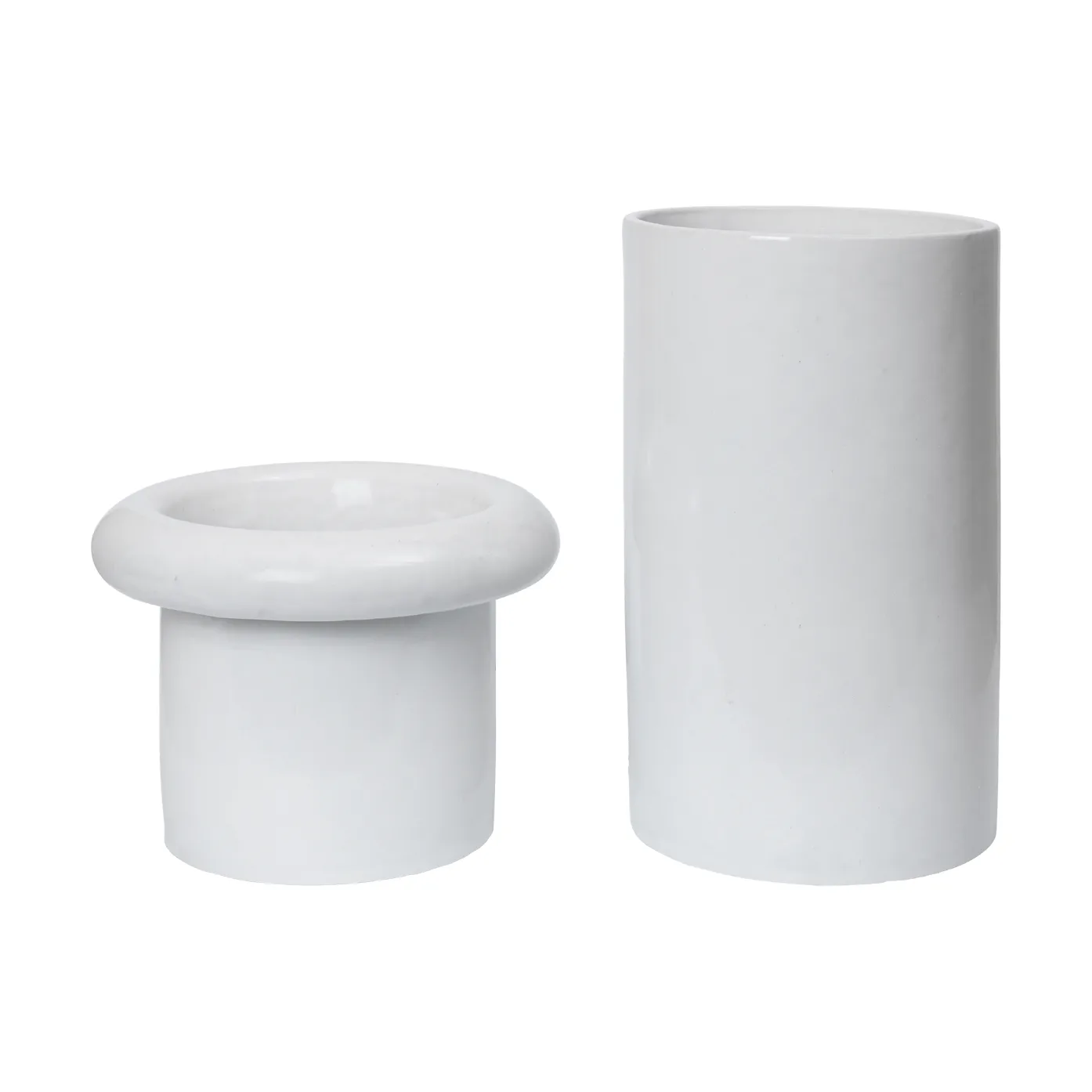 Rollo pot Ø31x46 cm, White Ferm Living