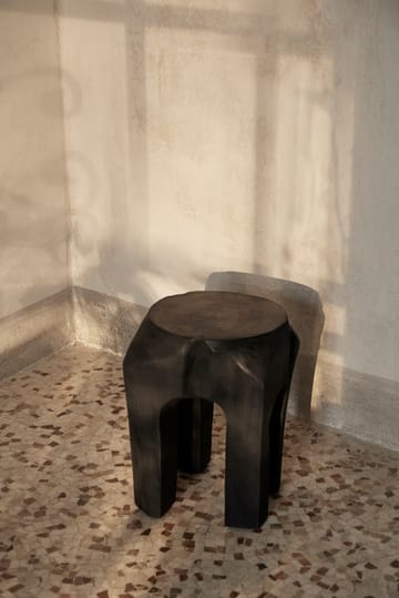 Root stool Ø30x40 cm - Black stained - ferm LIVING