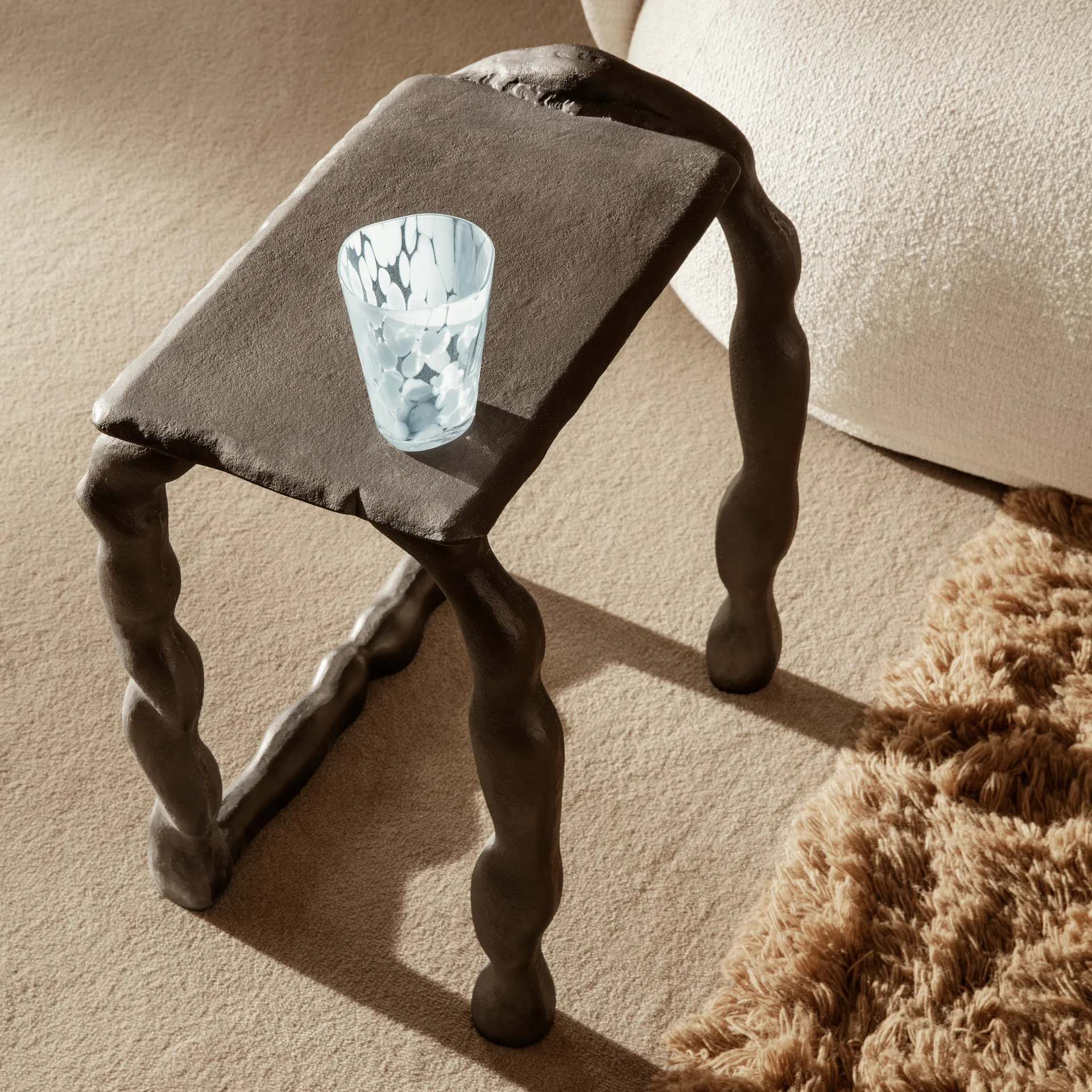 Rotben sculpture, black Ferm Living