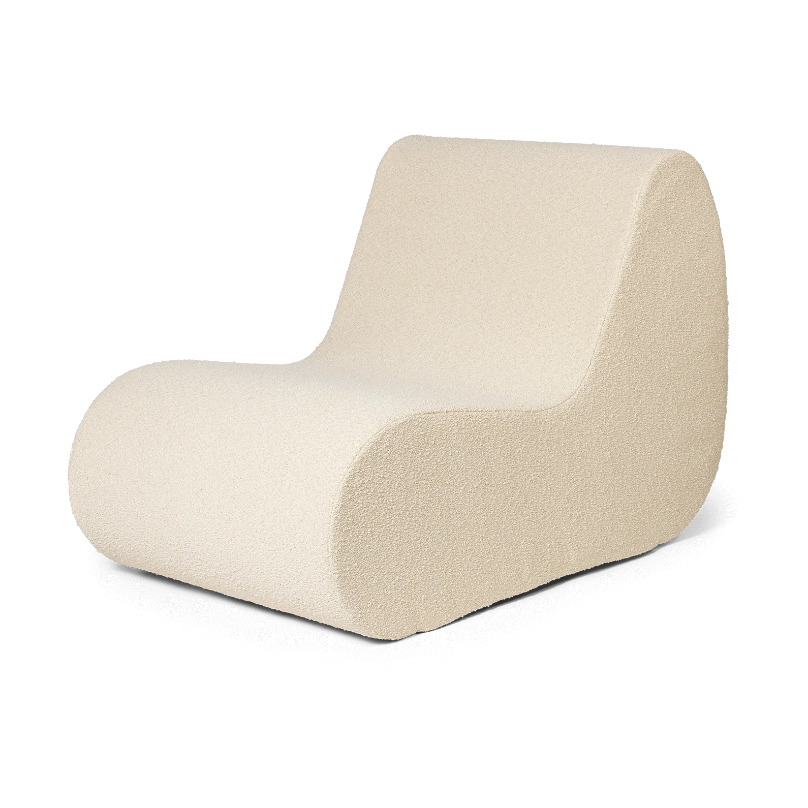 Rouli center module sofa pure bouclé, Off-white Ferm Living