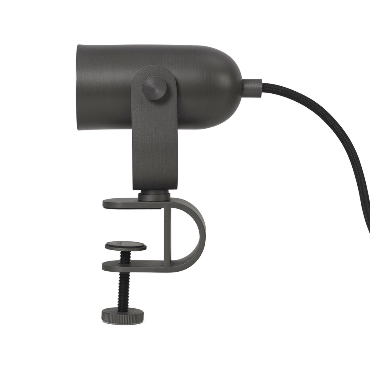 Ferm Living Ruuvi clamp lamp o6x16 cm Blackened iron
