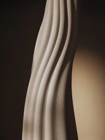 Rylith floor vase - Off-white, 70 cm - Ferm Living