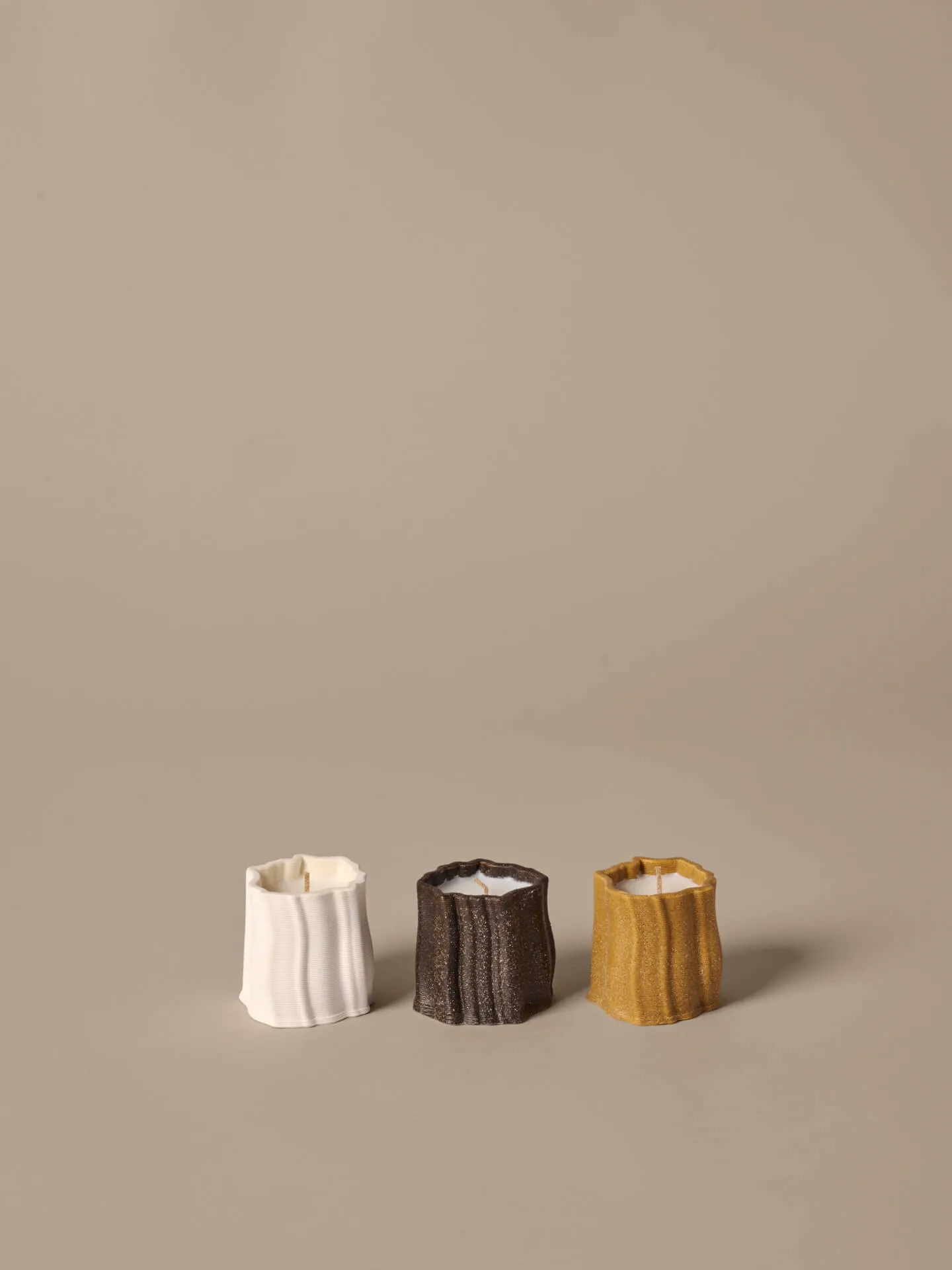 Rylith scented candle 13h 3 pieces, Figs, lemongrass, chamomile Ferm Living