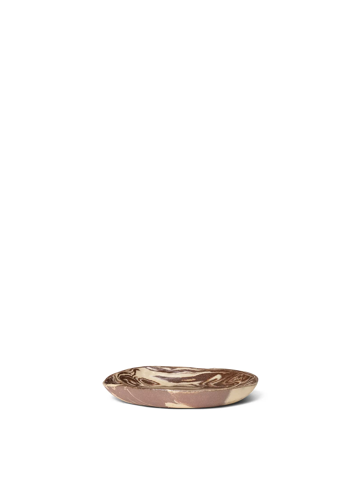 Ferm Living Ryu plate 18.5 cm Sandy brown | Scandinavian Design | Small plates & side plates | Beige