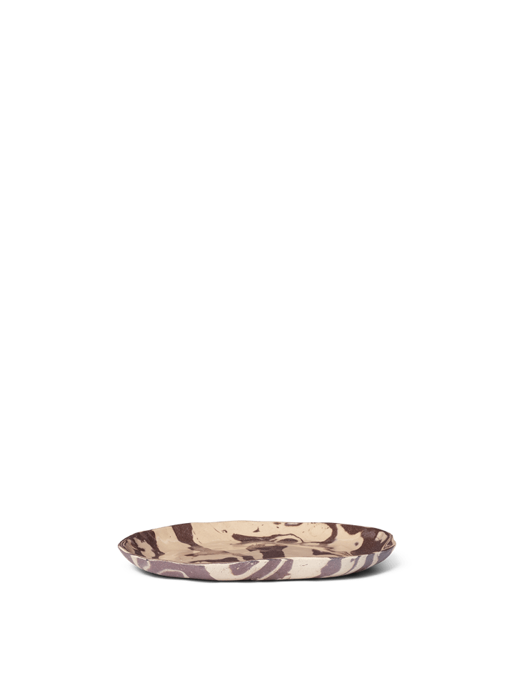 Ryu plate 26 cm - Sandy brown - Ferm LIVING