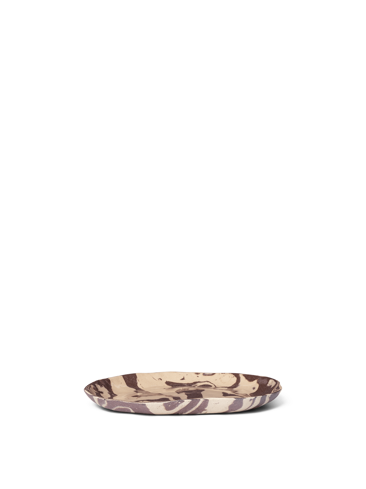 Ferm Living Ryu plate 26 cm Sandy brown | Scandinavian Design | Dinner plates | Beige