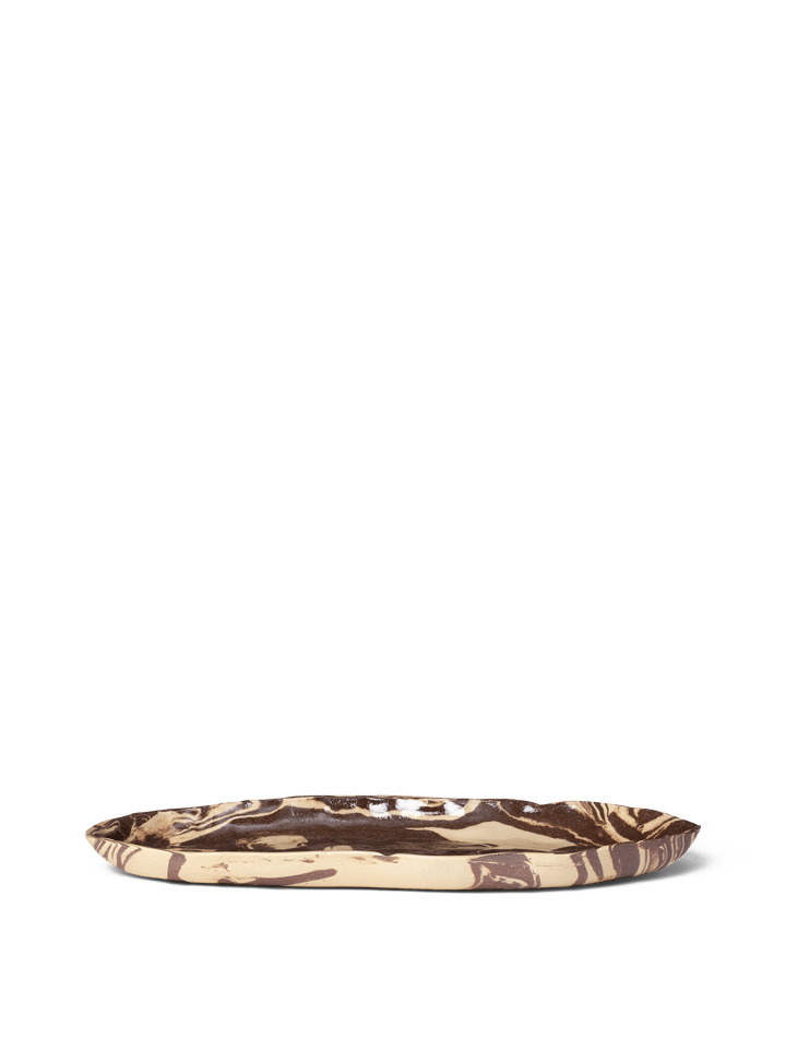 Ryu plate 37 cm - Sandy brown - Ferm LIVING
