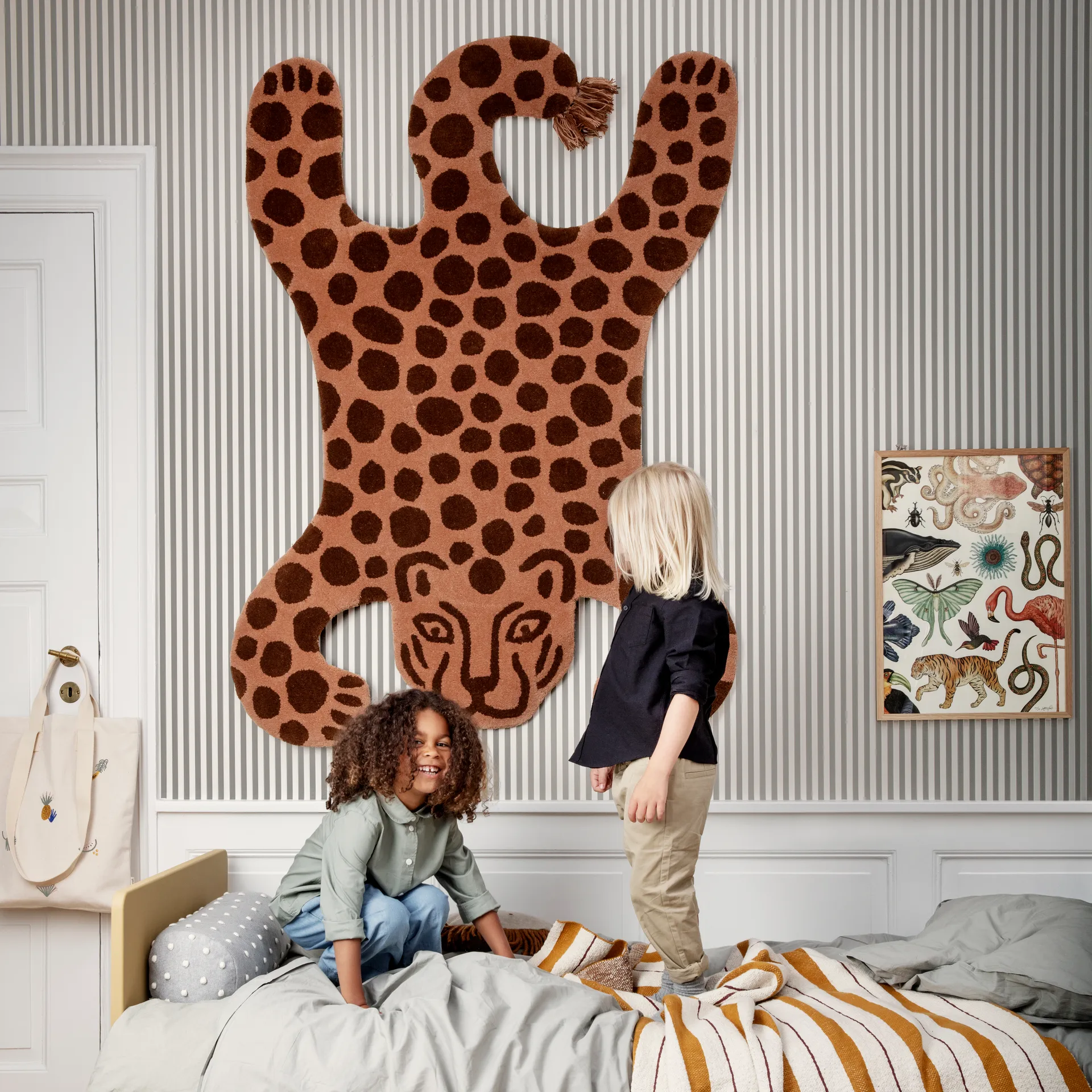 Safari rug, leopard Ferm Living