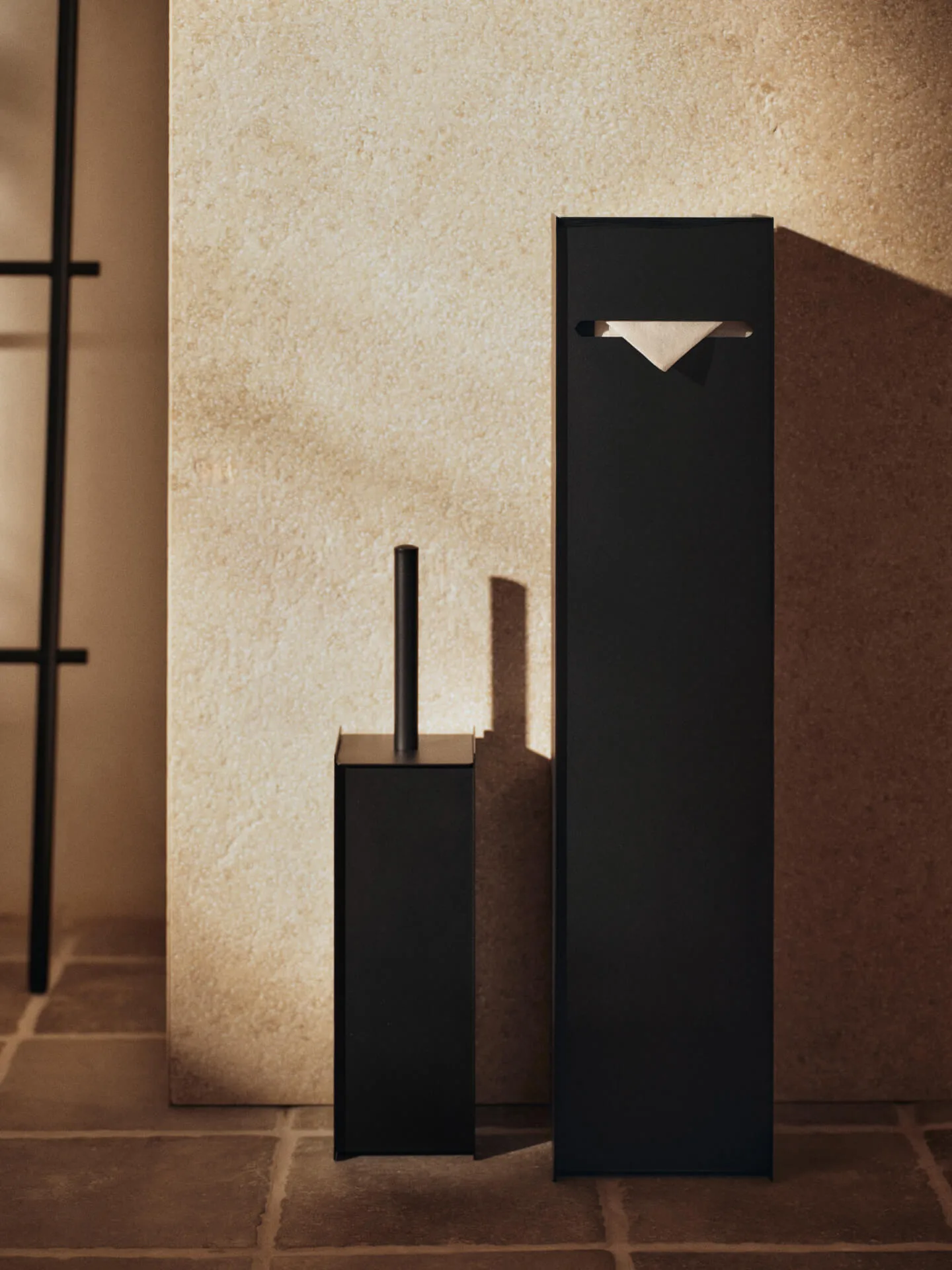 Sama toilet brush, Black Ferm Living