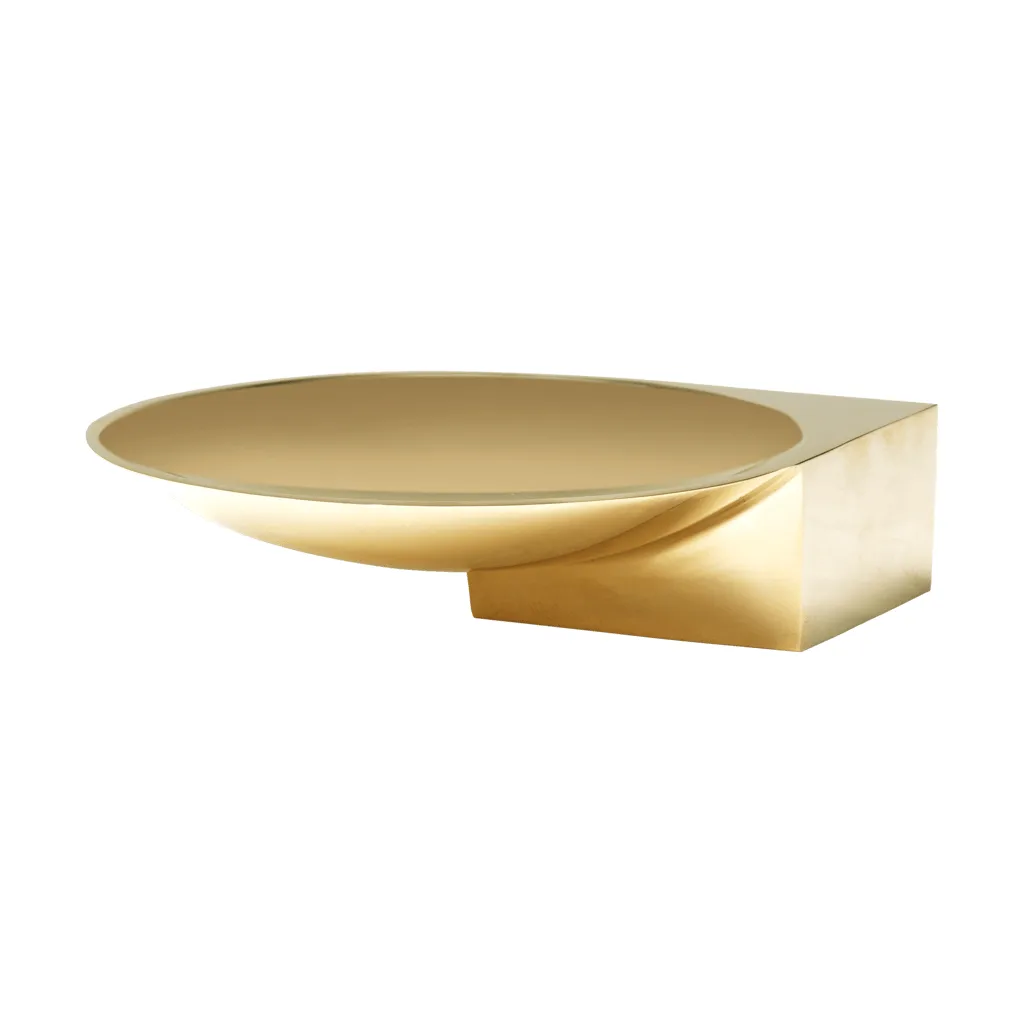 Ferm Living Santany decorative bowl Ø14 cm Brass | Scandinavian Design | Decorative bowls | Gold-coloured