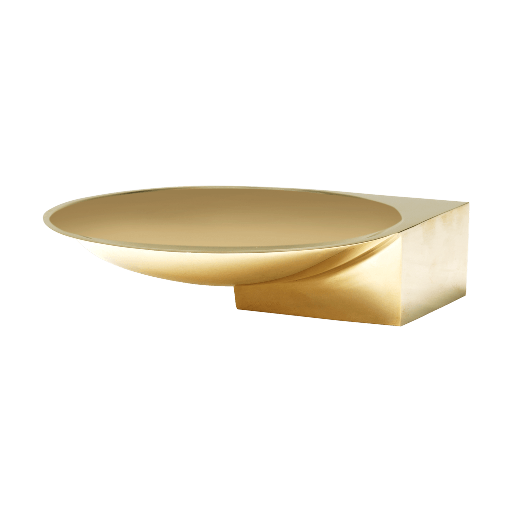 Ferm Living Santany decorative bowl Ø14 cm Brass | Scandinavian Design | Decorative bowls | Gold-coloured