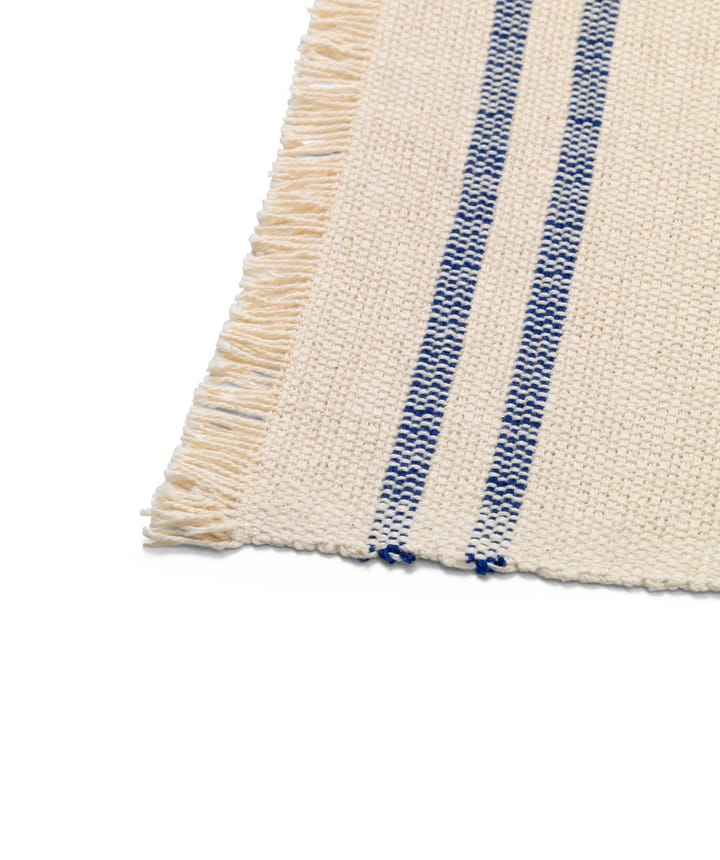 Savor placemat 38x50 cm - Off-white/Blue - ferm LIVING