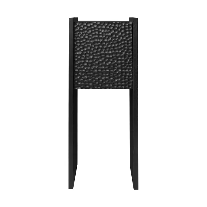 Scarni cabinet - Dark stained ash, 38x40x100 cm - Ferm Living