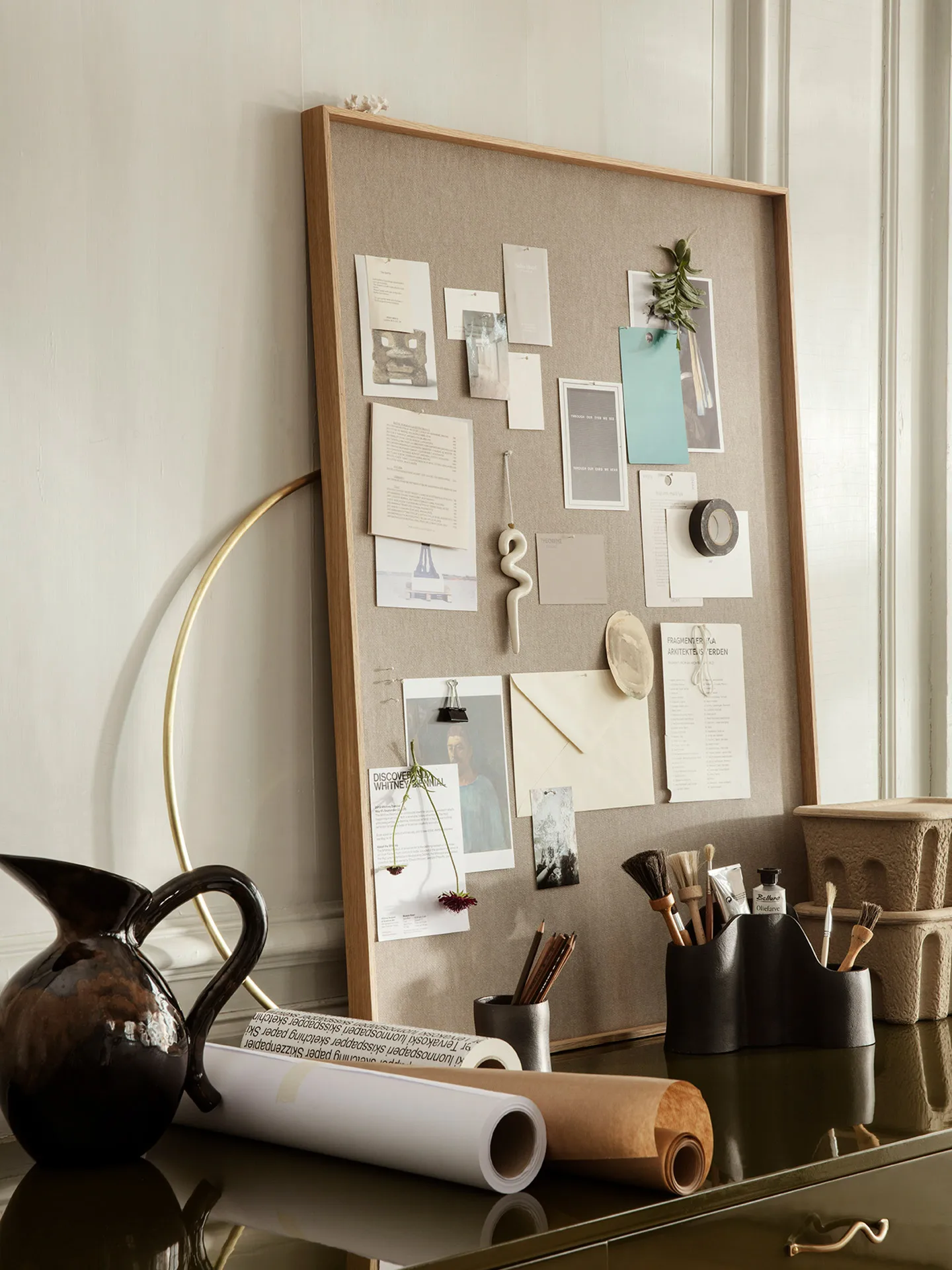 Scenery anslagstavla 75x100 cm, Natural Oak Ferm Living