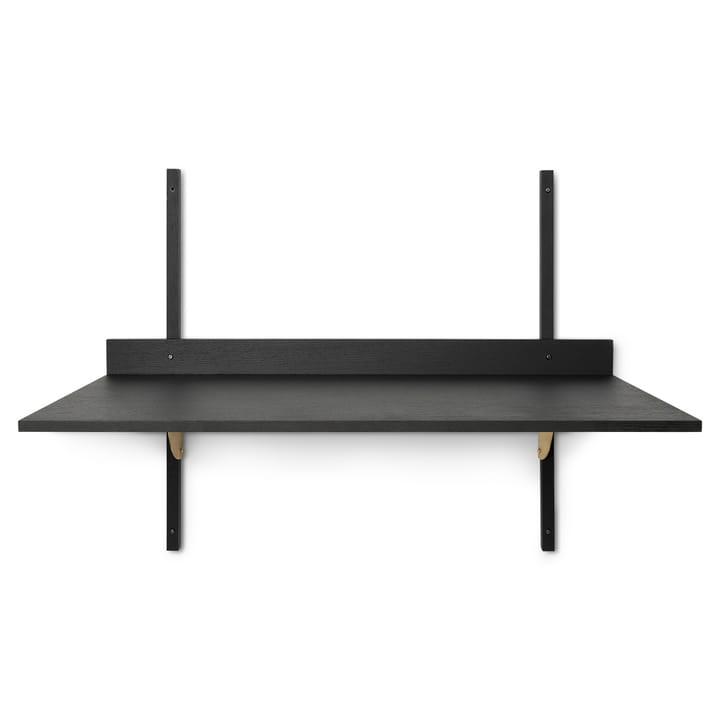 Sector desk - black ash-brass - Ferm LIVING