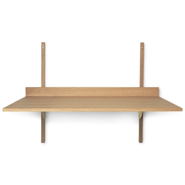 Sector desk - oak-brass - Ferm LIVING