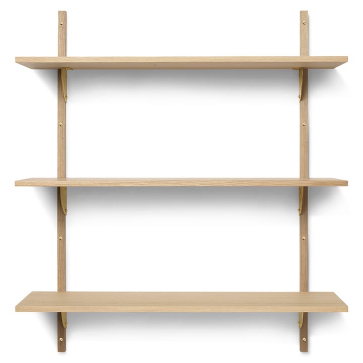 Sector shelfL/L - Oak-bronze - Ferm LIVING