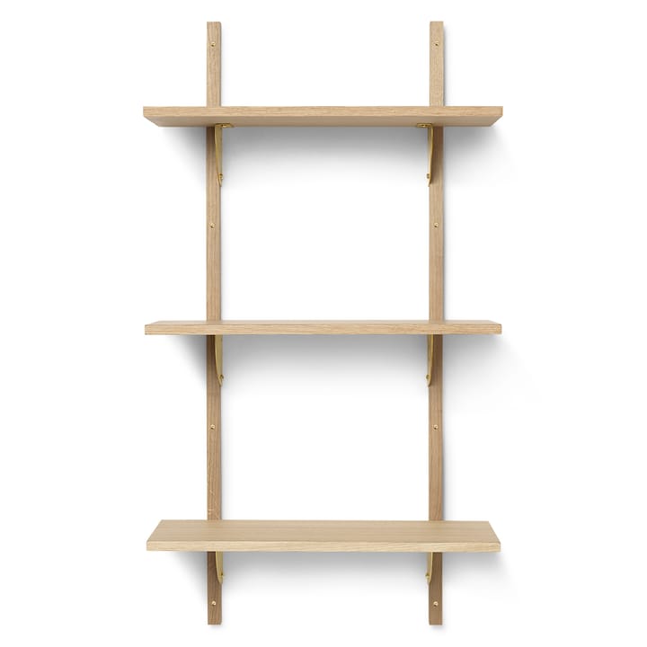 Sector shelfS/L - Oak-bronze - ferm LIVING