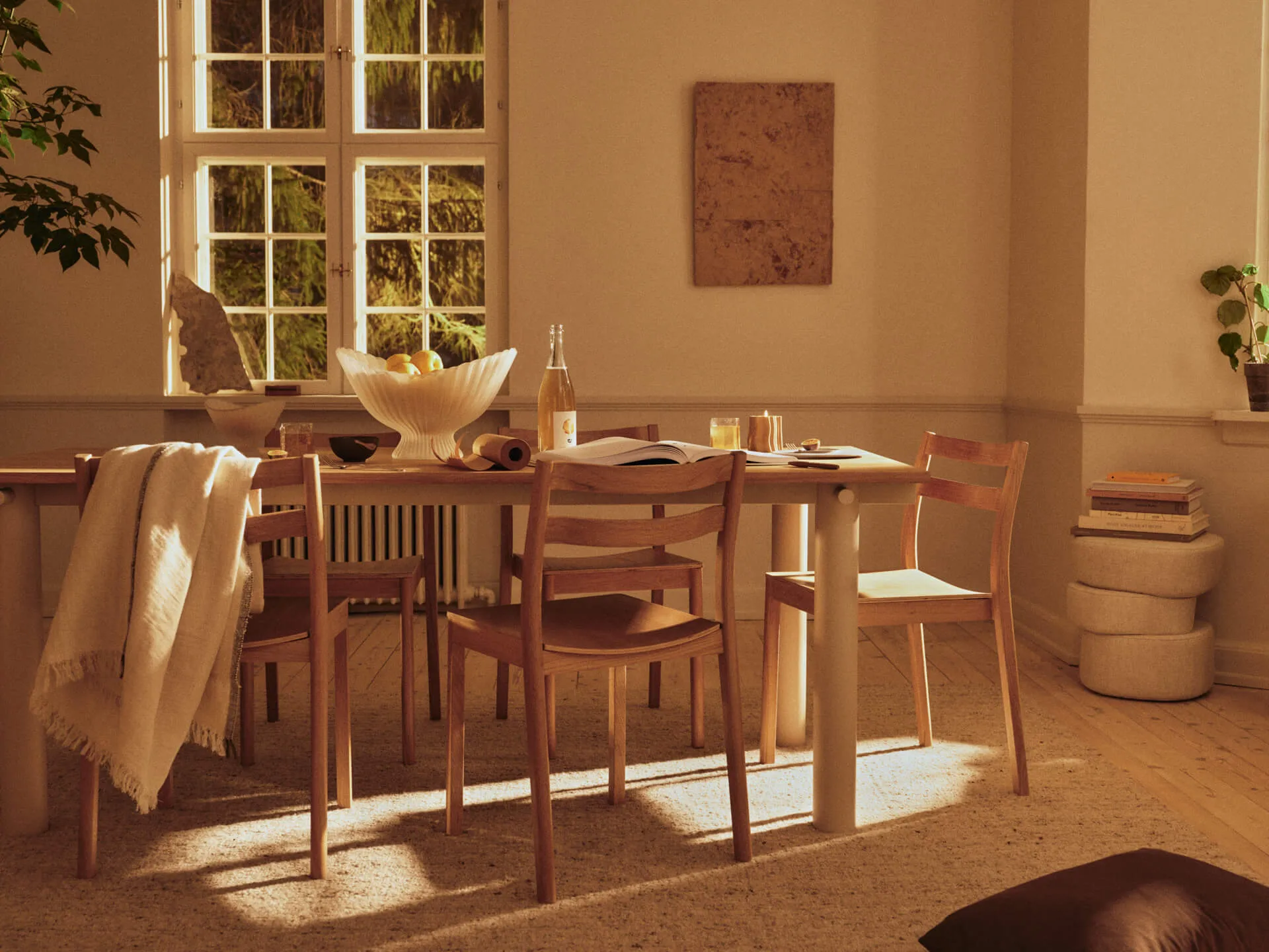 Seifa rug, Oat melange, 200x300 cm Ferm Living