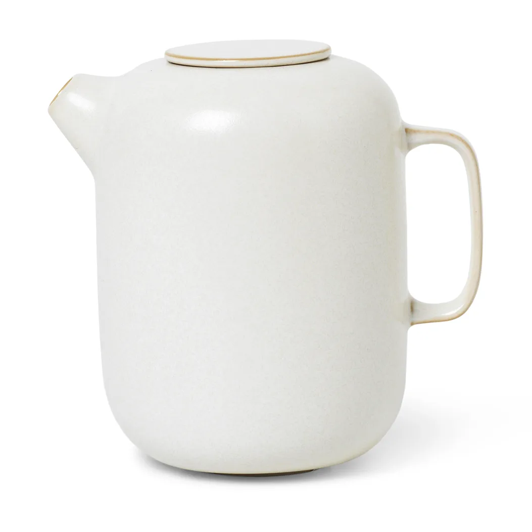 Ferm Living Sekki coffee pot Cream | Scandinavian Design | Thermoses | White