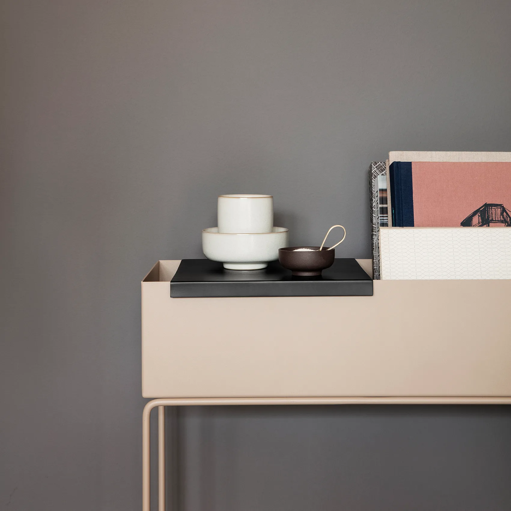 Sekki cup large, Cream Ferm Living