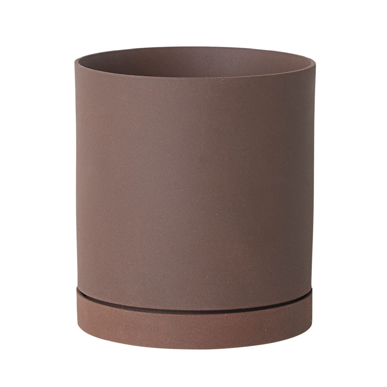 Sekki flower pot large Ø15.7 cm, rust Ferm Living