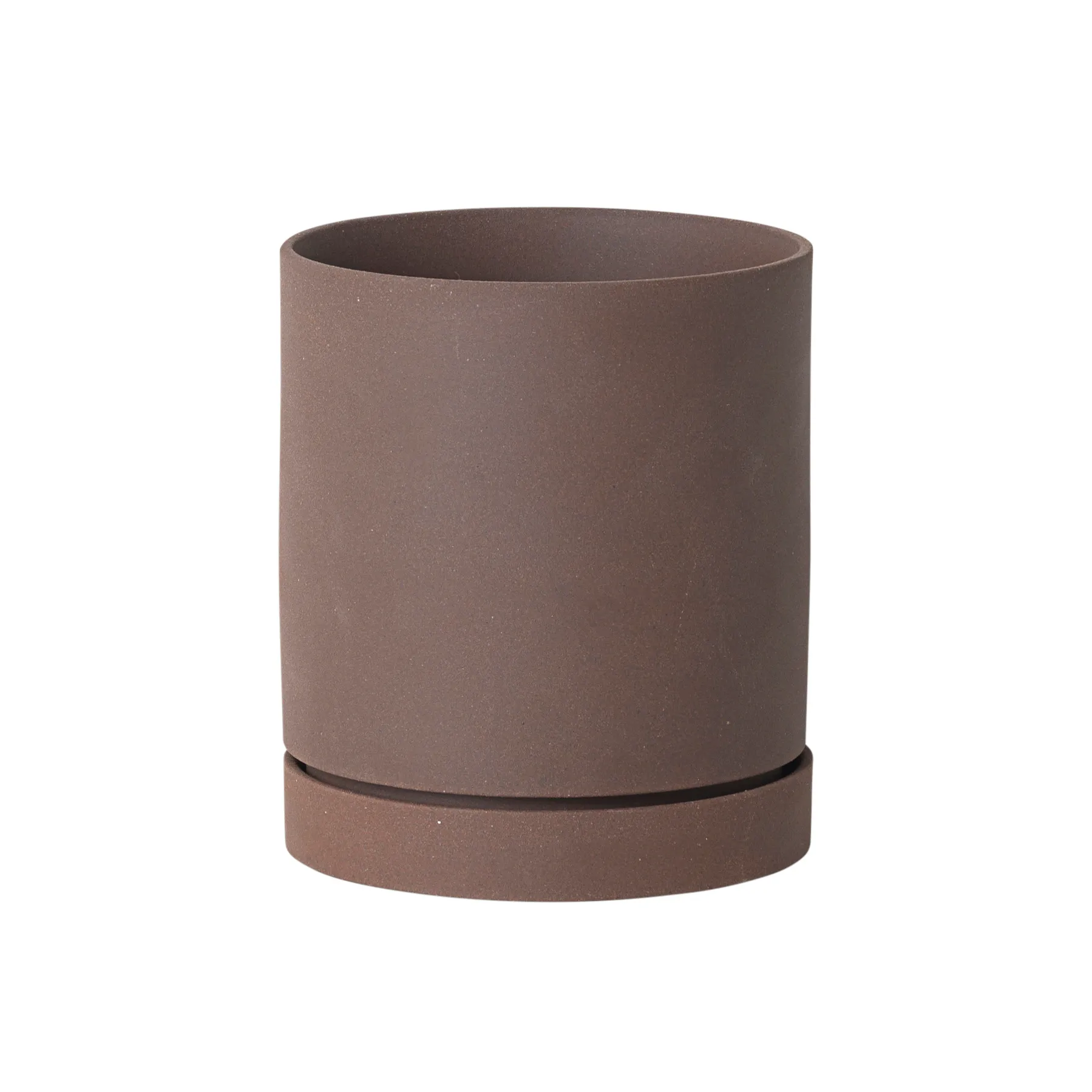 Sekki flower pot medium Ø13.5 cm, rust Ferm Living