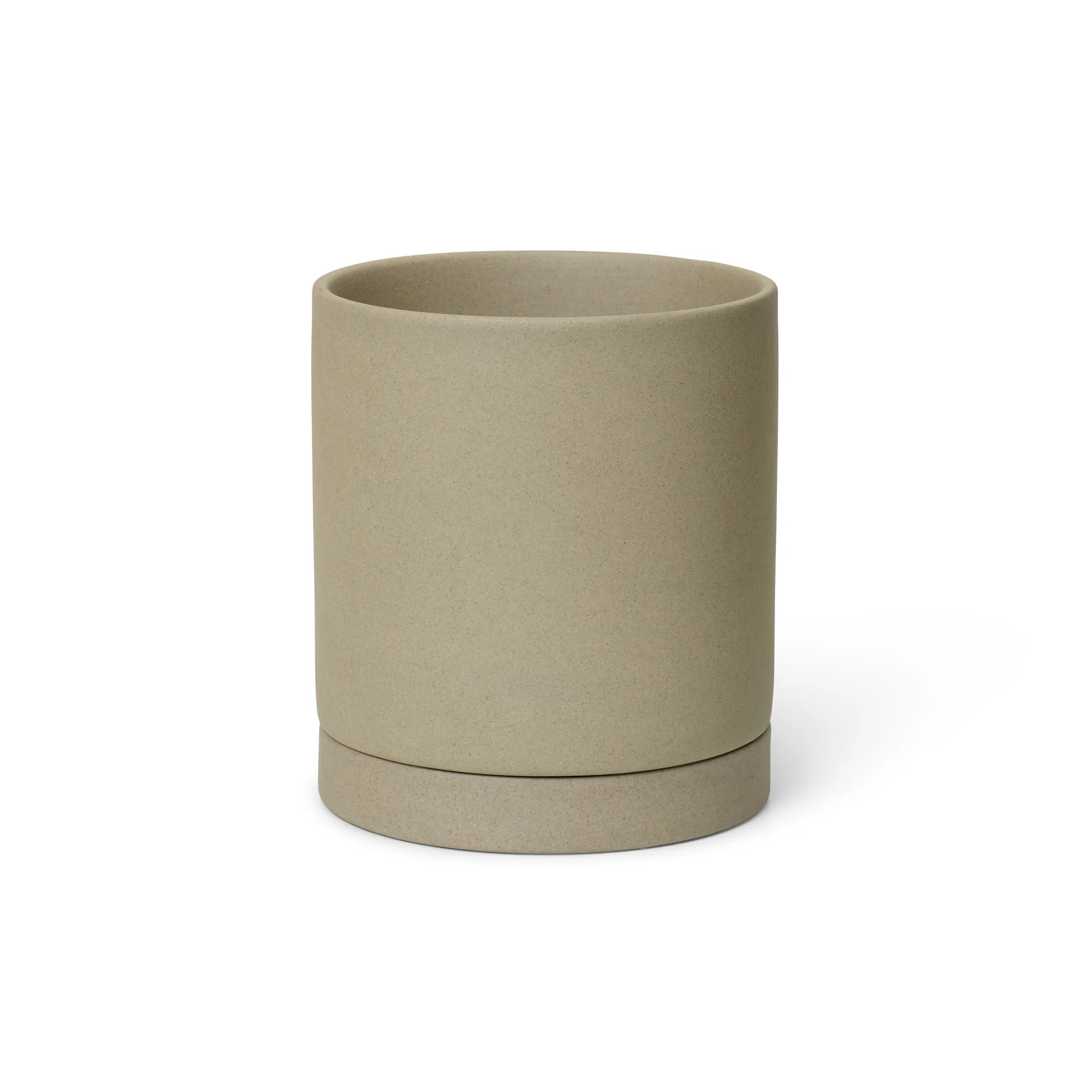 Sekki flower pot medium Ø13.5 cm, sand Ferm Living