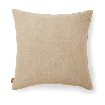 Senti pillowcase 50x50 cm - Baked clay - Ferm Living