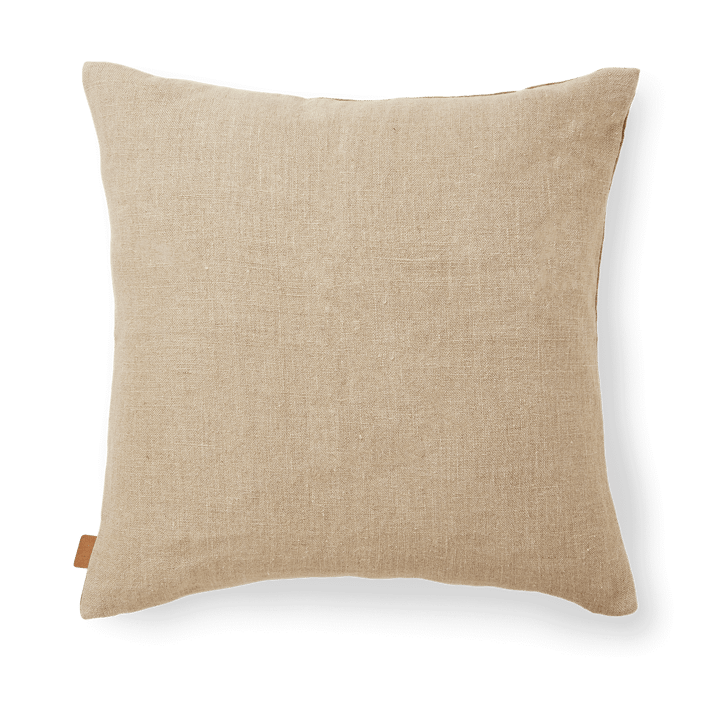 Senti pillowcase 50x50 cm, Baked clay Ferm Living