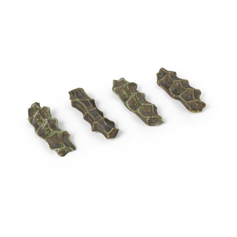 Ferm Living Serre cutlery holder 4-pack Moss green