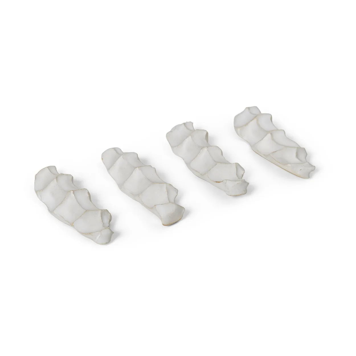 Ferm Living Serre cutlery holder 4-pack Off-white | Scandinavian Design | Cutlery holders | White
