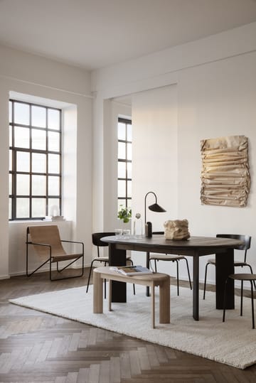 Shade Loop rug S 140x200 cm - Beige - Ferm Living