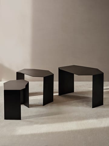 Shard cluster table 3-pack - Black - ferm LIVING