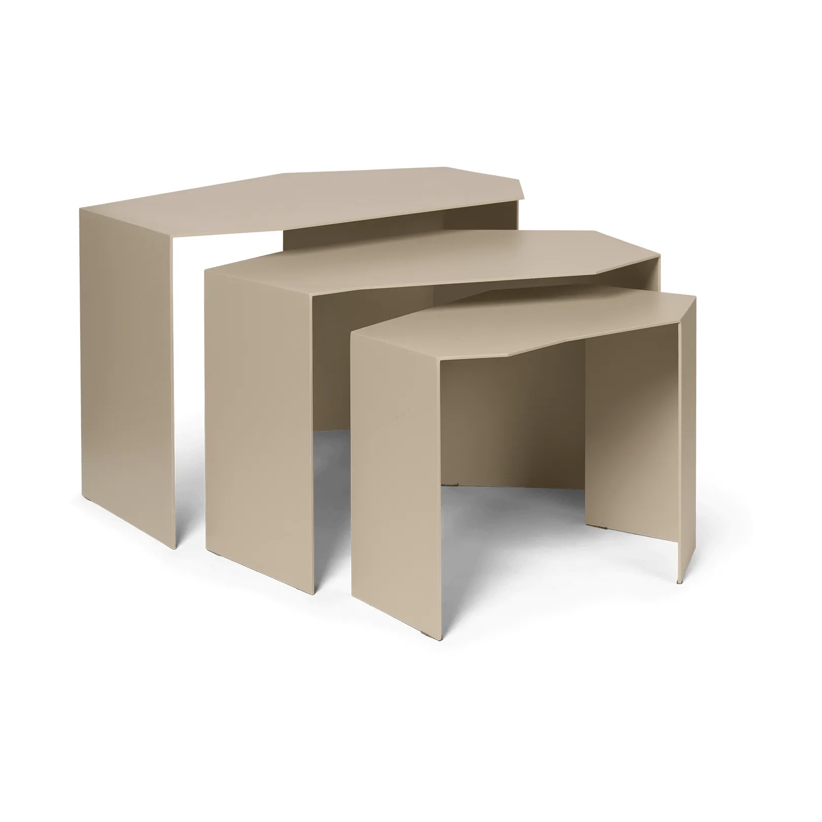 Shard cluster table 3-pack, Cashmere Ferm Living