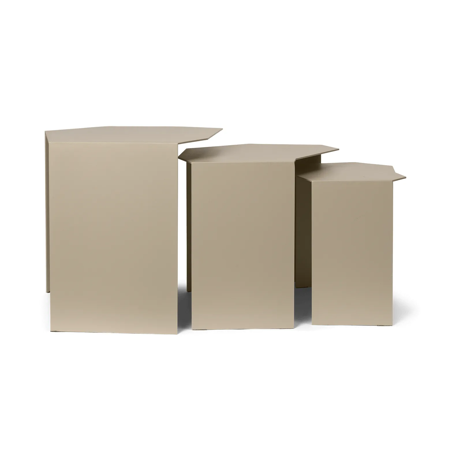 Shard cluster table 3-pack, Cashmere Ferm Living