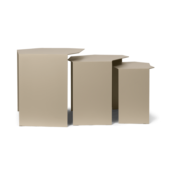 Shard cluster table 3-pack, Cashmere Ferm Living