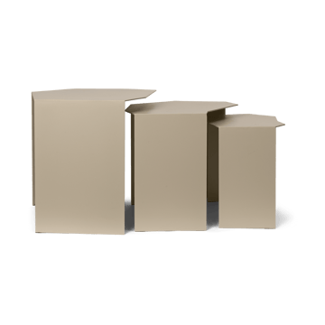 Shard cluster table 3-pack - Cashmere - ferm LIVING