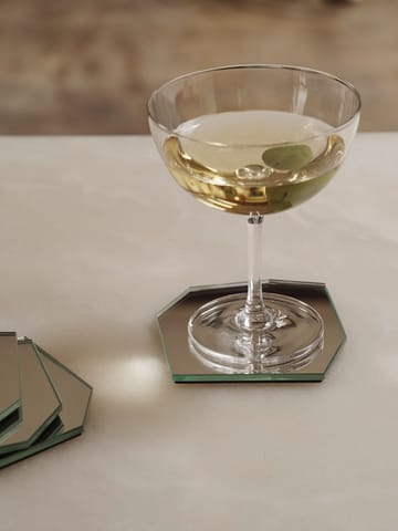 Shard coaster 4-pack - Mirror - Ferm Living