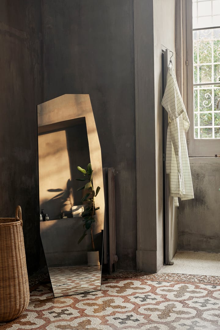 Shard floor mirror 57,8x165 cm, Black Ferm Living
