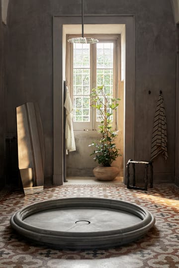 Shard floor mirror 57,8x165 cm - Black - Ferm Living