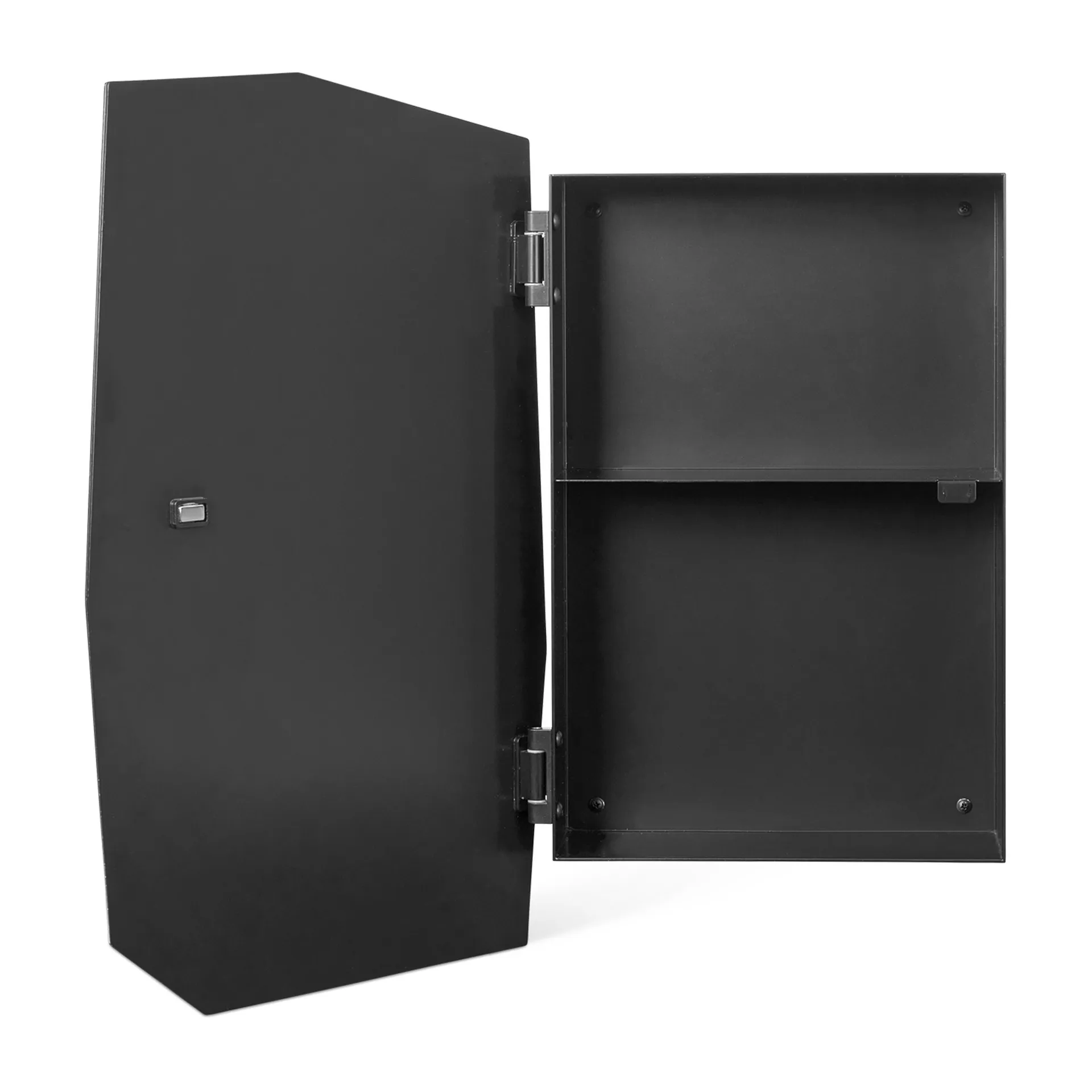 Shard mirrorcabinet 37.7x57.7 cm, Black Ferm Living