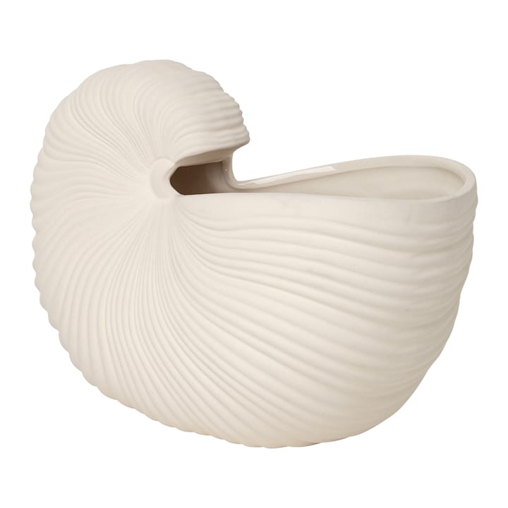 Shell flower pot - Off white - ferm LIVING