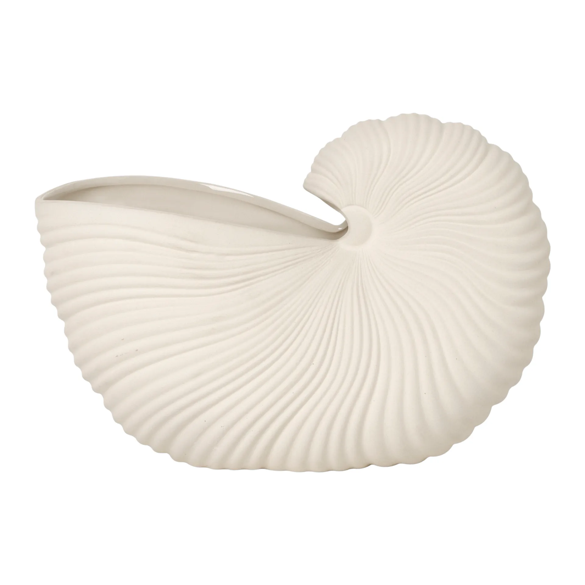 Shell flower pot, Off white Ferm Living