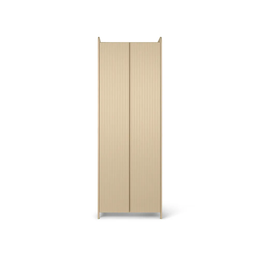 Ferm Living Sill Tall cabinet Cashmere | Scandinavian Design | Display & glass cabinets | Beige