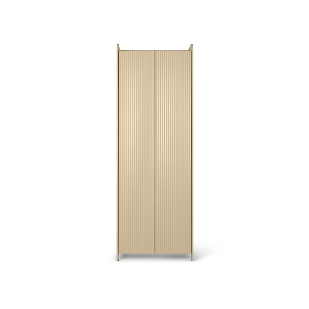 Ferm Living Sill Tall cabinet Cashmere | Scandinavian Design | Display & glass cabinets | Beige
